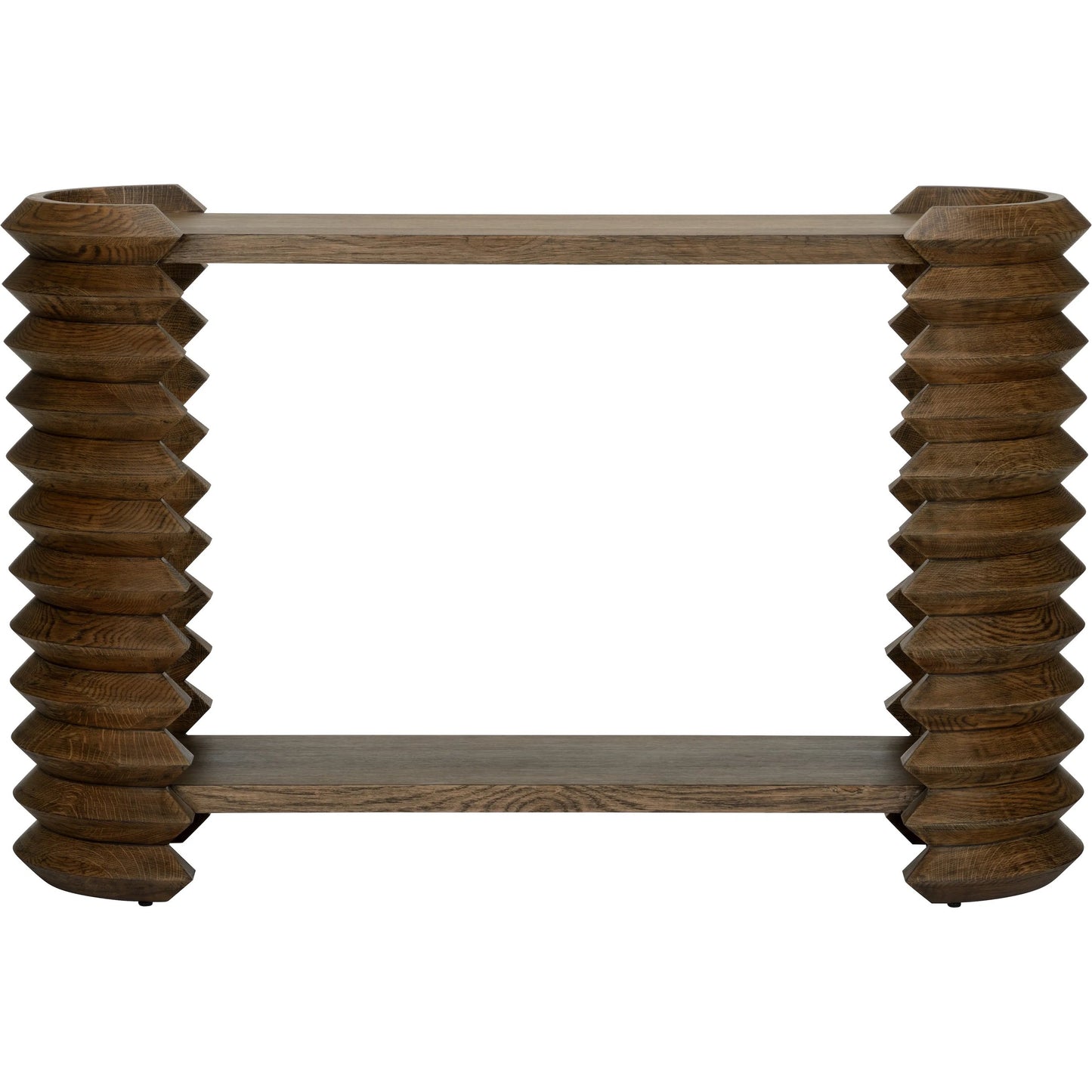 002 SI-2335335 | Additional Silo | Stax Console by Wildwood in brown and driftwood. Made from unique in a traditional style.