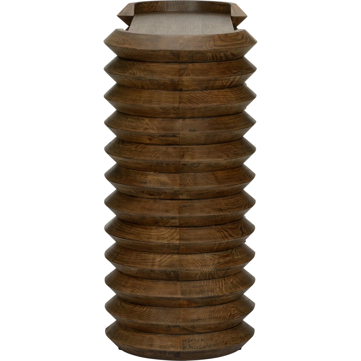 003 SI-2335335 | Additional Silo | Stax Console by Wildwood in brown and driftwood. Made from unique in a traditional style.