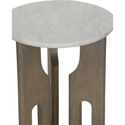Pablo Drinks Table by Wildwood in white, cream, gray and natural white, ashe. Made from unique in a modern style.