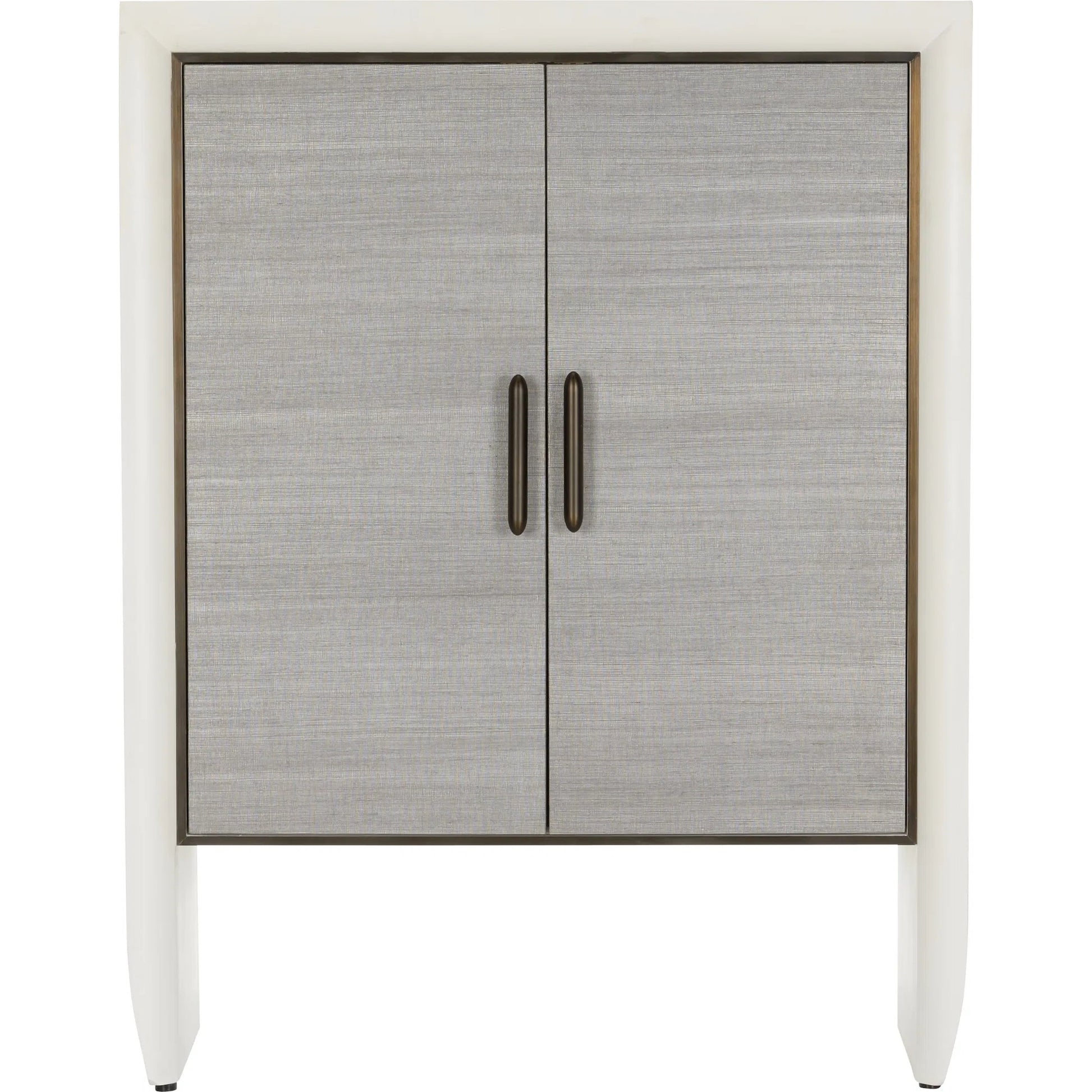 Zep Cabinet by Wildwood in white, cream, gray and white, gray. Made from unique in a transitional style.