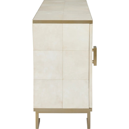 Mikami Cabinet by Wildwood in white, cream and cream. Made from unique in a transitional style.