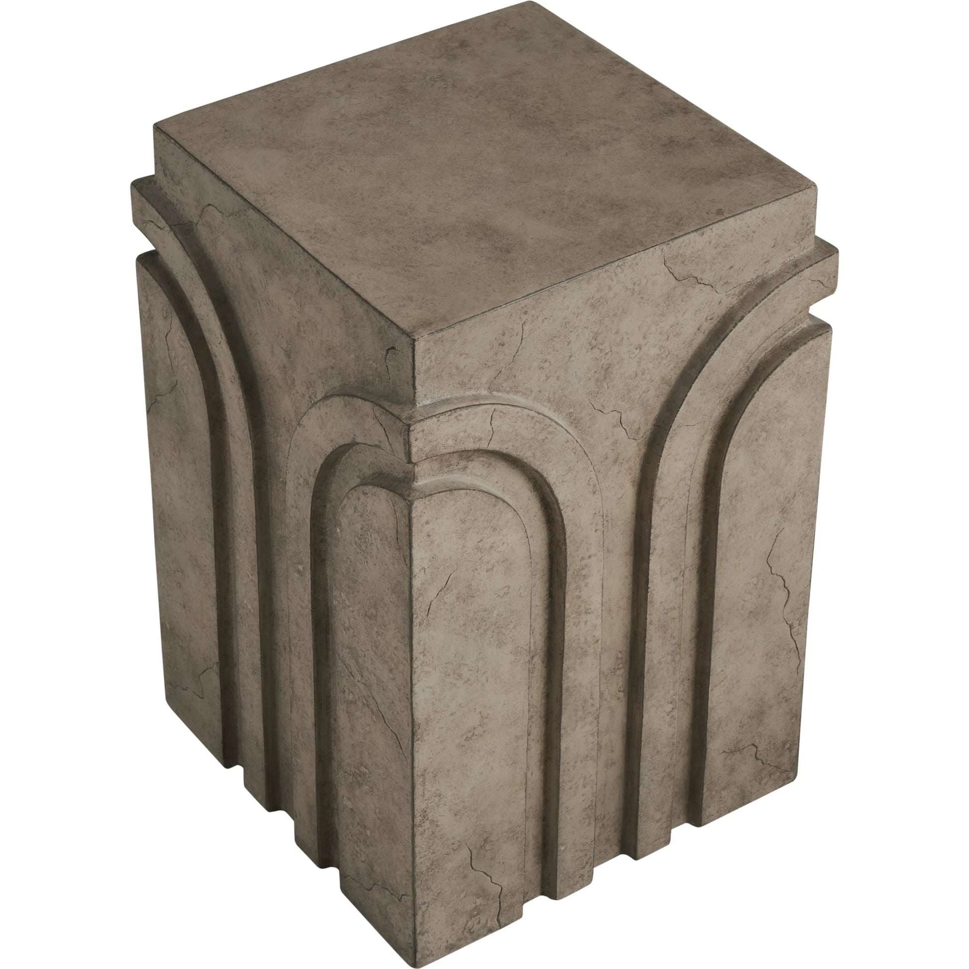 Cassino Accent Table by Wildwood in aged white. Made from unique in a modern style.