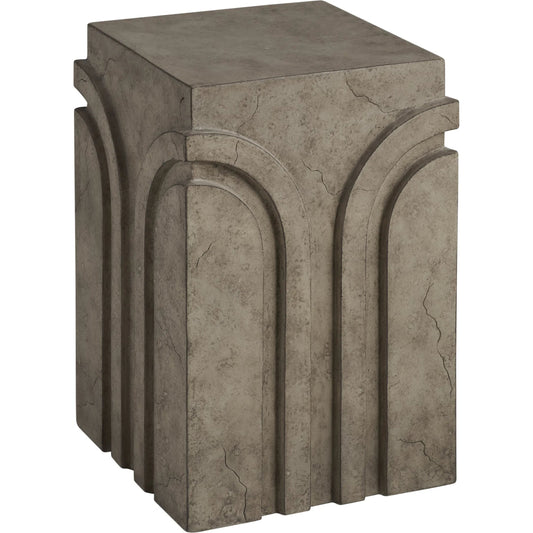Cassino Accent Table by Wildwood in aged white. Made from unique in a unique style.