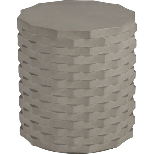 Gessler Accent Table by Wildwood in gray. Made from unique in a unique style.