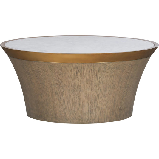 Proctor Cocktail Table by Wildwood in oak, gold, natural white. Made from unique in a unique style.