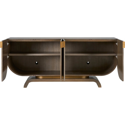 Ardelle Credenza by Wildwood in eucalyptus veneer. Made from unique in a traditional style.