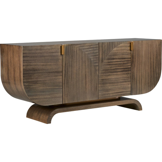 Ardelle Credenza by Wildwood in eucalyptus veneer. Made from unique in a unique style.