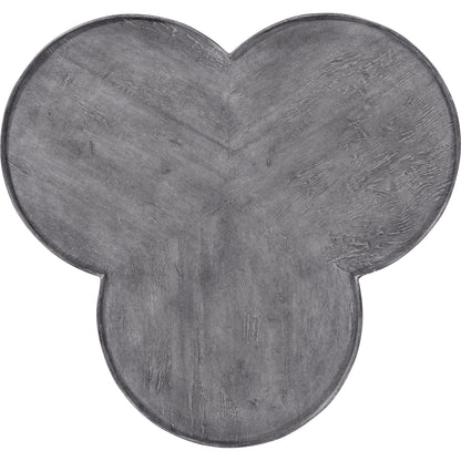 Casual Accents Country Walnut Trefoil Side Table by Jonathan Charles in brown and country farmhouse walnut. Made from acacia in a cottage & farmhouse style.