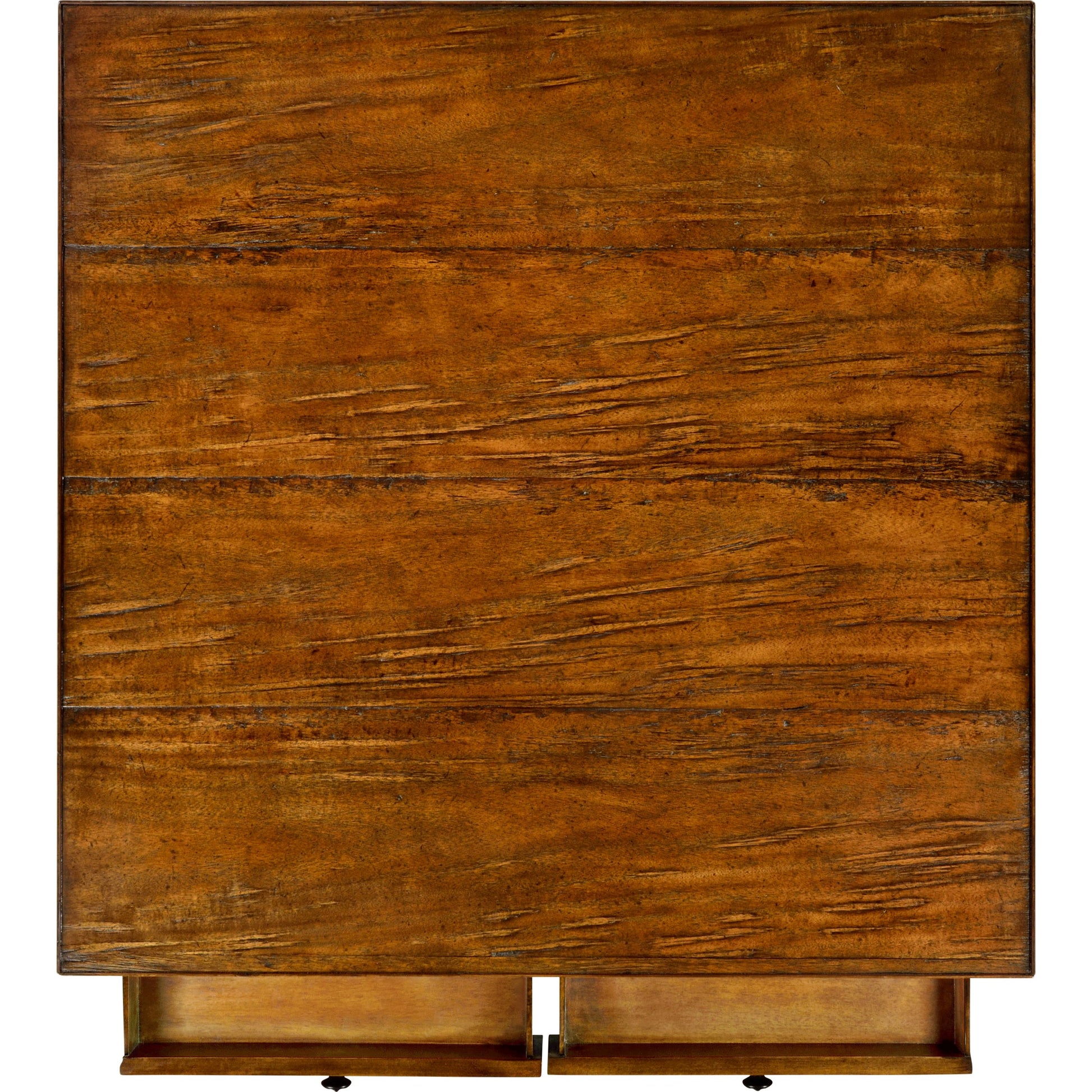 Casually Country Casually Country Coffee Table by Jonathan Charles in brown and country farmhouse walnut. Made from acacia in a rustic style.