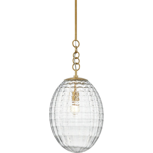 Venice Pendant by Hudson Valley. Made from steel in a transitional style.