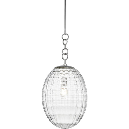 Venice Pendant by Hudson Valley. Made from steel in a transitional style.