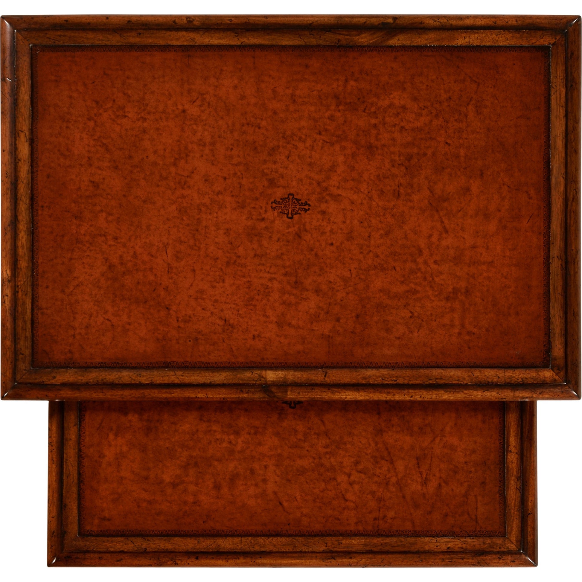 Windsor Nesting Tables by Jonathan Charles in medium walnut. Made from acacia in a traditional style.