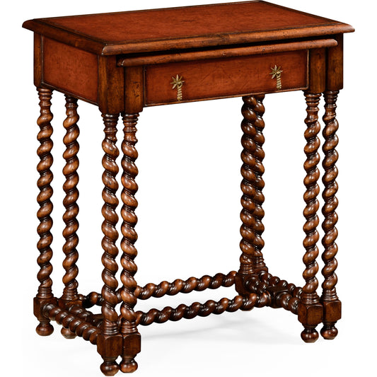 001 SR-847510 | Additional Silo | Windsor Nesting Tables by Jonathan Charles in medium walnut. Made from acacia in a traditional style.