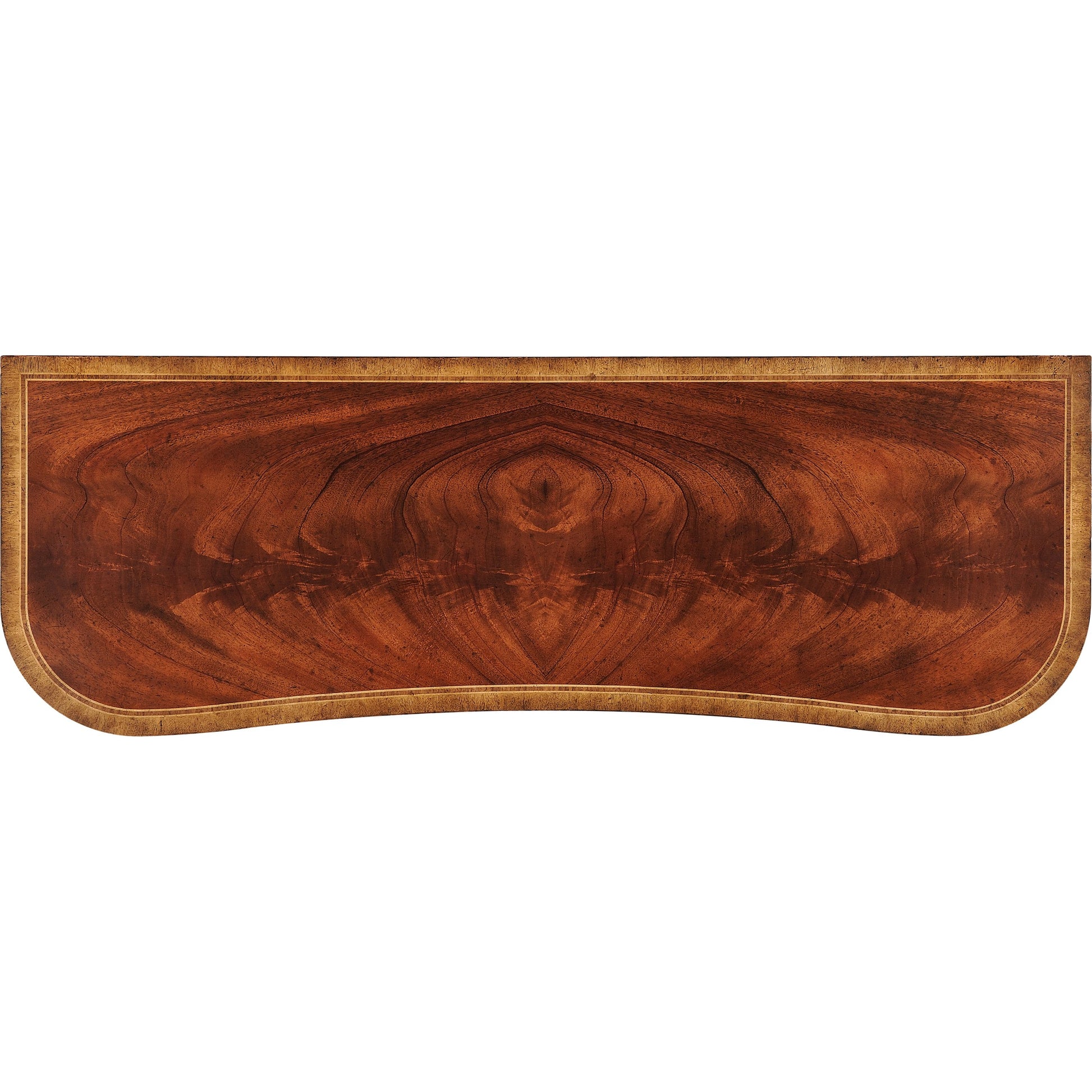 Buckingham Classic Regency Style Bleached Mahogany Console Table by Jonathan Charles in brown and bleached mahogany. Made from acacia in a traditional style.