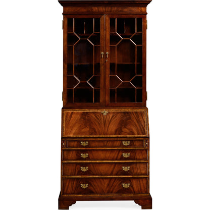 Buckingham Georgian Mahogany Secretary by Jonathan Charles. Made from unique in a cottage & farmhouse style.