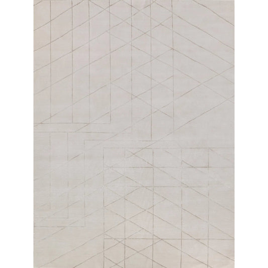 Aries Rug by Exquisite Rugs in light beige. Made from wool, bamboo silk in a unique style.