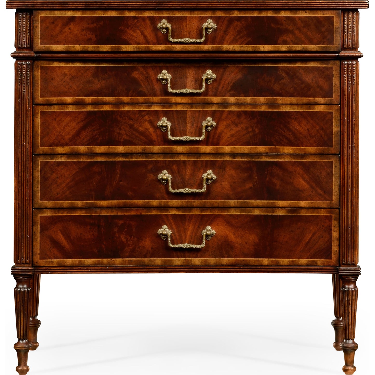 002 SR-846057 | Additional Silo | Buckingham Mahogany Chest of Drawers by Jonathan Charles in brown and medium antique mahogany. Made from acacia in a traditional style.