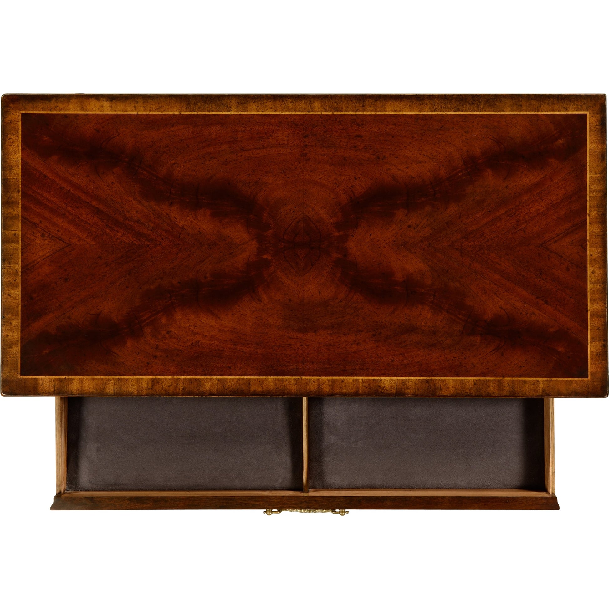 Buckingham Mahogany Chest of Drawers by Jonathan Charles in brown and medium antique mahogany. Made from acacia in a traditional style.