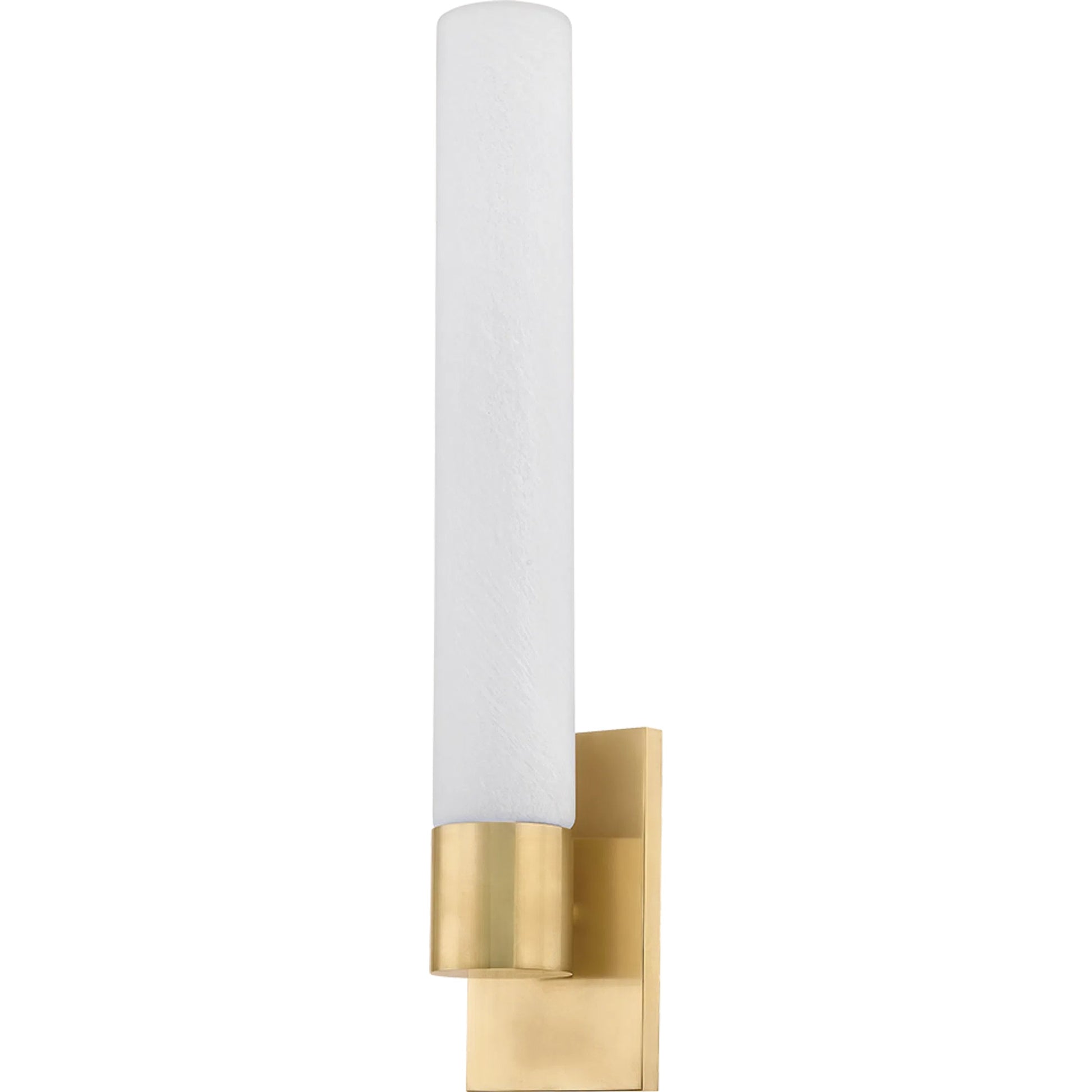 Balerma Wall Sconce by Corbett in vintage brass. Made from glass in a unique style.