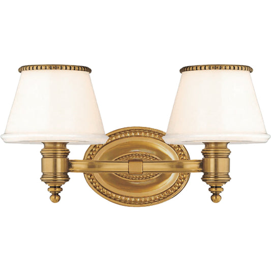 Richmond Bath Bracket by Hudson Valley. Made from brass in a traditional style.