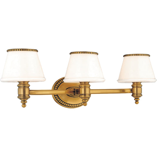 Richmond Bath Bracket by Hudson Valley. Made from brass in a traditional style.