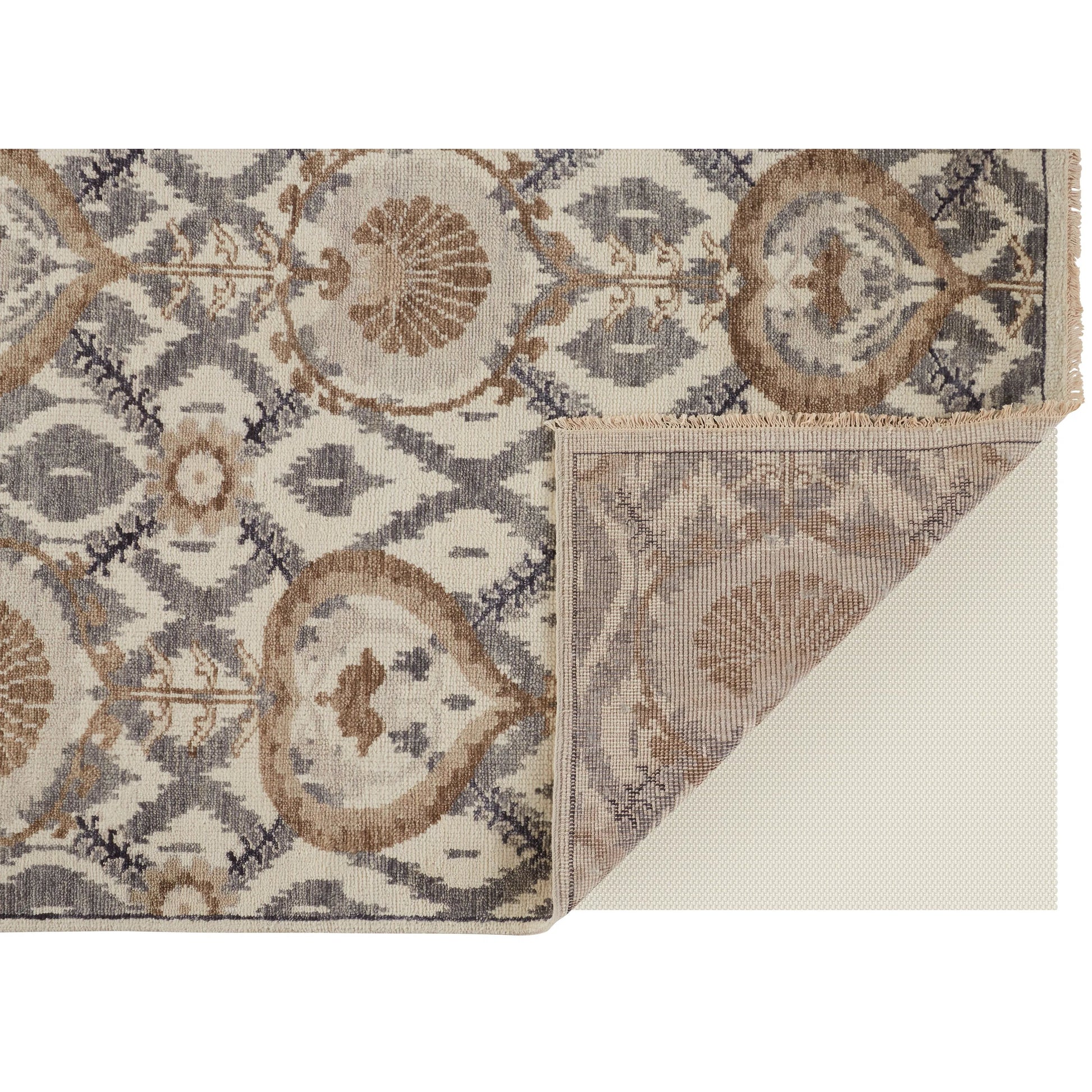 Beall Traditional Oriental Rug - 6712F by Feizy. Made from wool in a unique style.