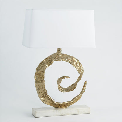 Swirl Lamp by Global Views. Made from unique in a modern style.