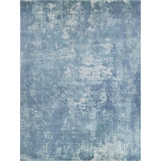 Laguna 4952 Rug by Exquisite Rugs in blue, multi. Made from new zealand wool, bamboo silk in a unique style.