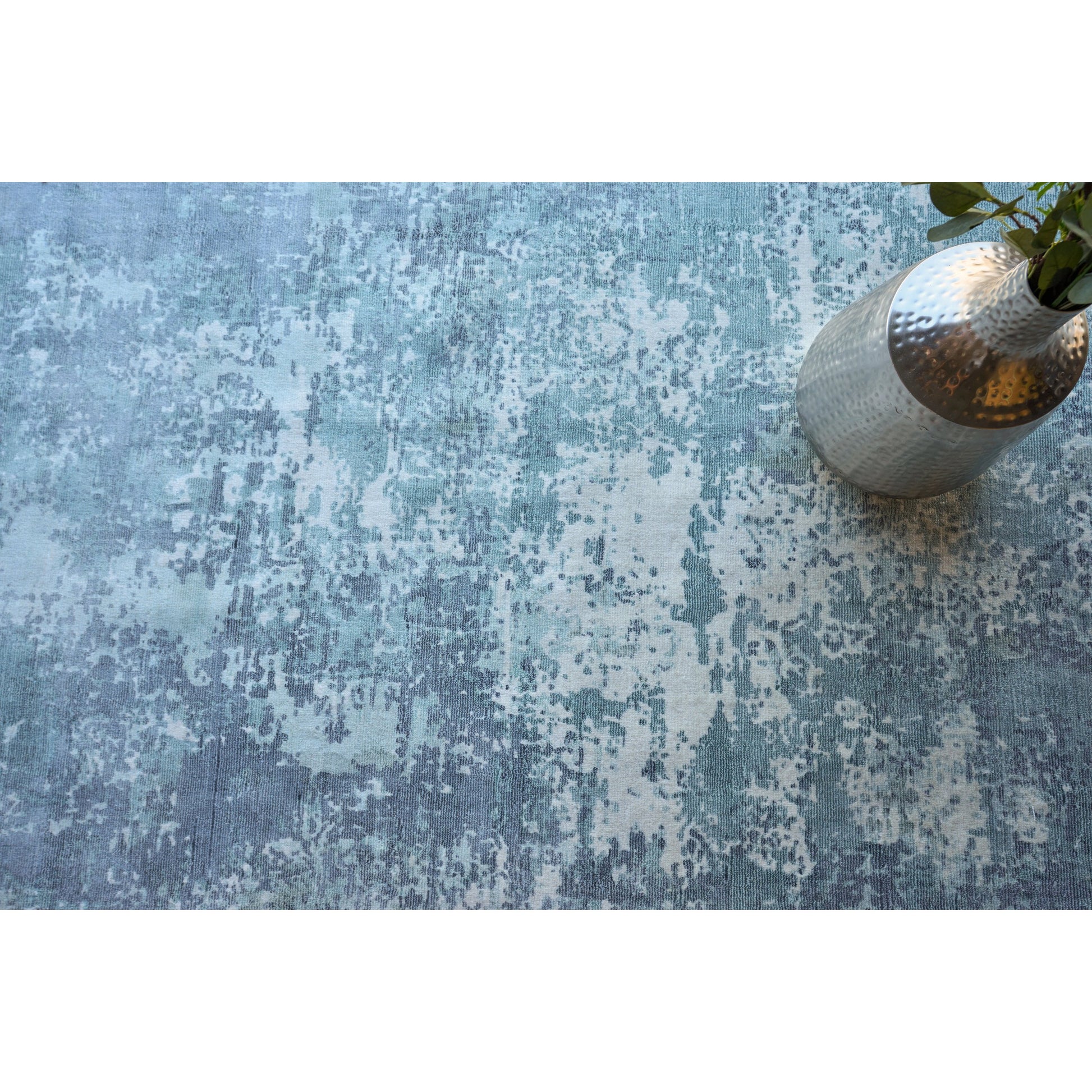Laguna Area Rug by Exquisite Rugs. Made from wool, bamboo silk in a unique style.
