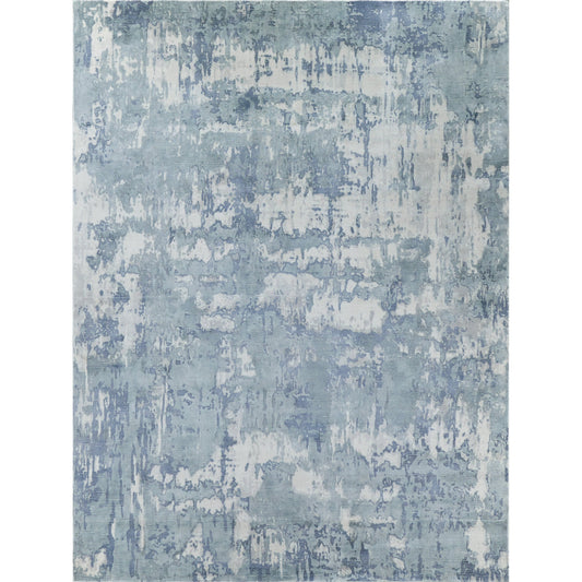 Laguna 4953 Rug by Exquisite Rugs in blue, multi. Made from new zealand wool, bamboo silk in a unique style.