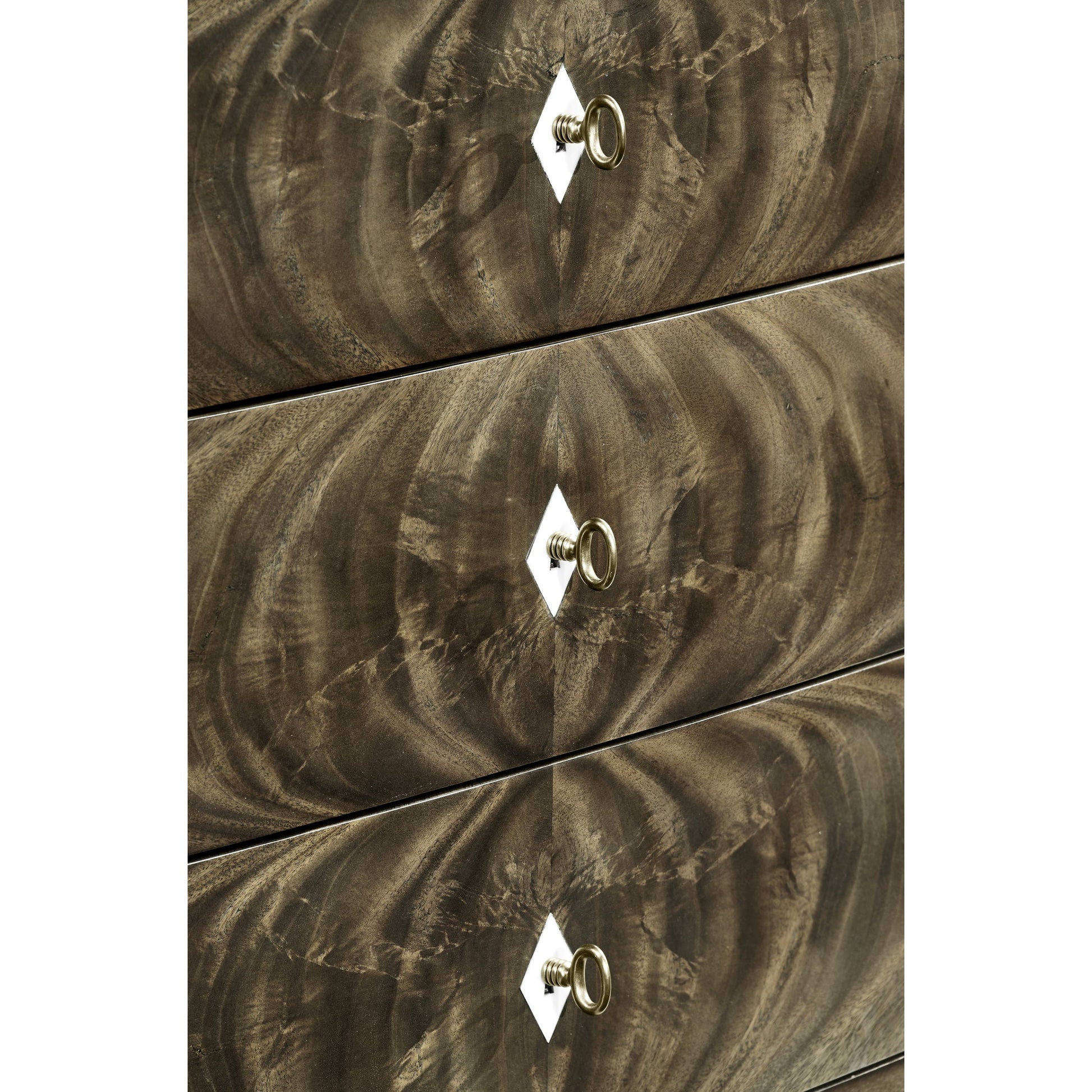 Buckingham Bleached Mahogany Chest of Drawers by Jonathan Charles in brown and bleached mahogany. Made from mahogany in a transitional style.