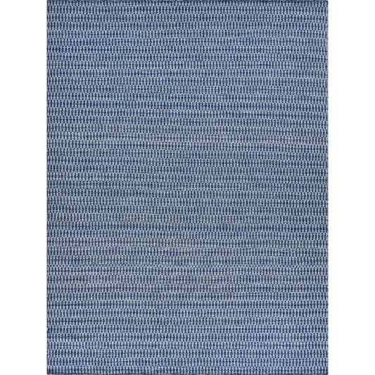 Florence 4962 Rug by Exquisite Rugs in navy. Made from p.e.t. yarn in a unique style.