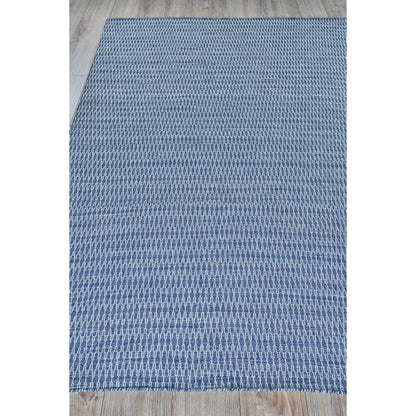 Florence 4962 Rug by Exquisite Rugs in navy. Made from pet yarn in a unique style.