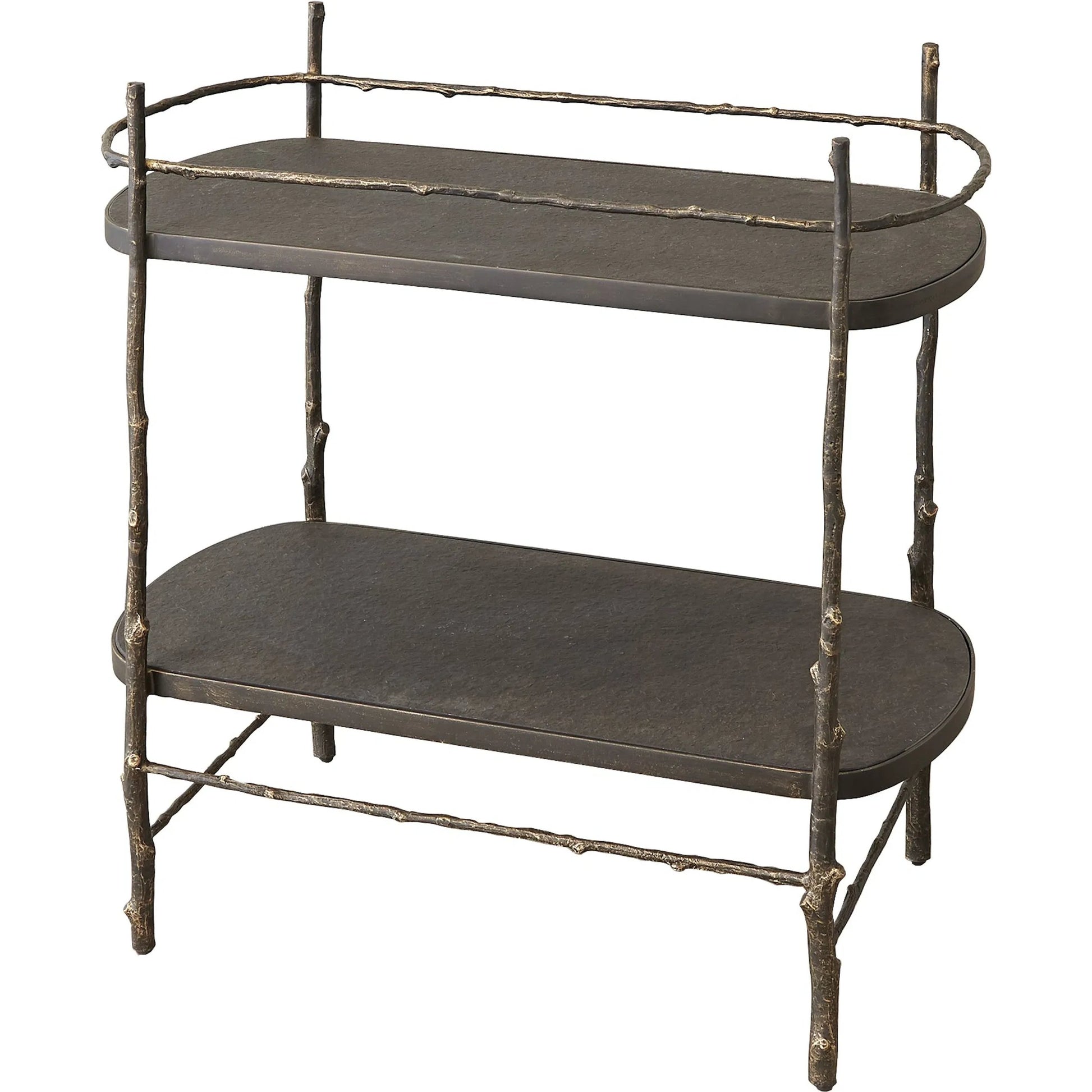 Grove Bar by Global Views in bronze. Made from cast iron, iron, granite in a eclectic & global style.