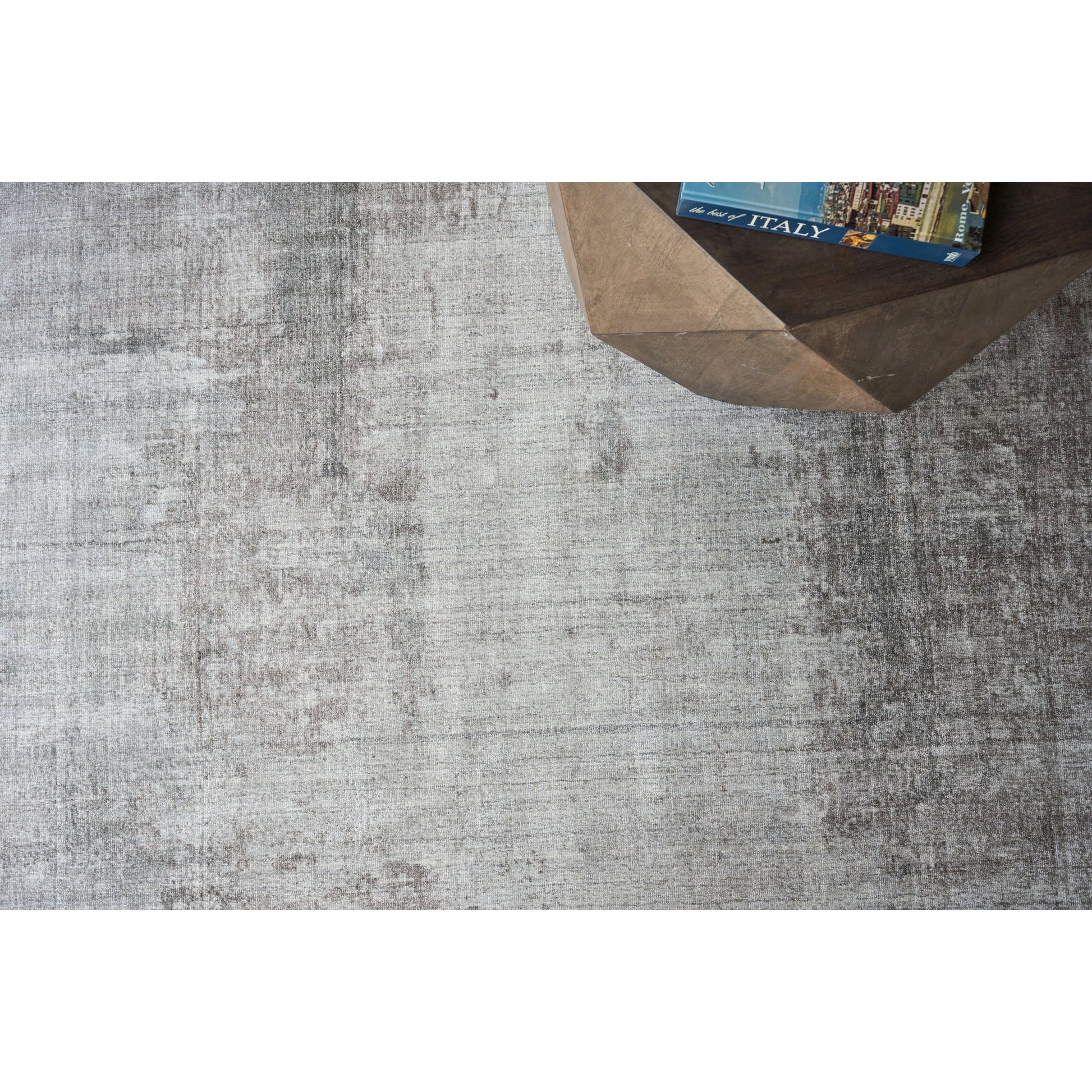 Stone Wash Gazni Rug by Exquisite Rugs. Made from wool, bamboo silk in a unique style.