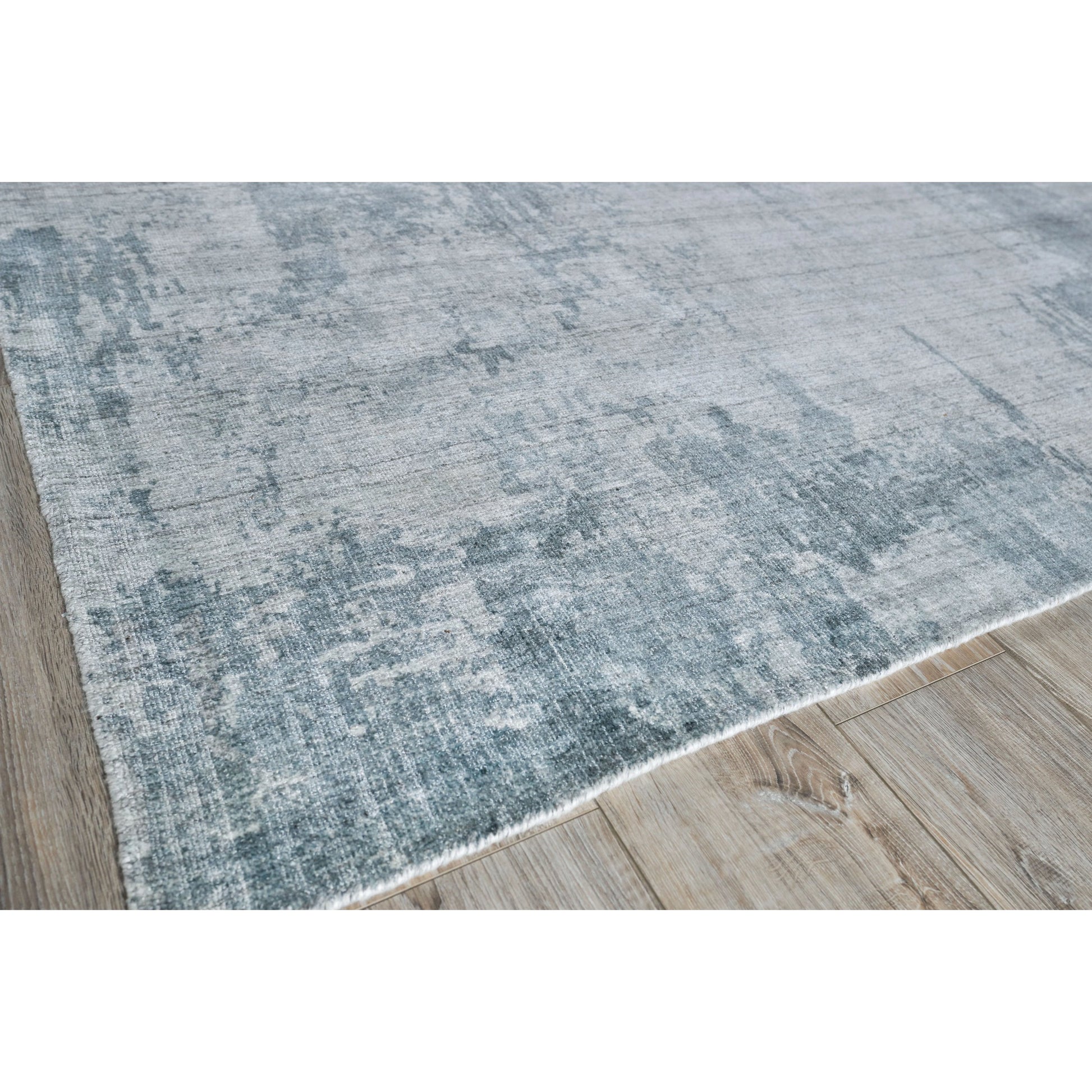 Stone Wash Gazni Rug by Exquisite Rugs. Made from wool, bamboo silk in a unique style.