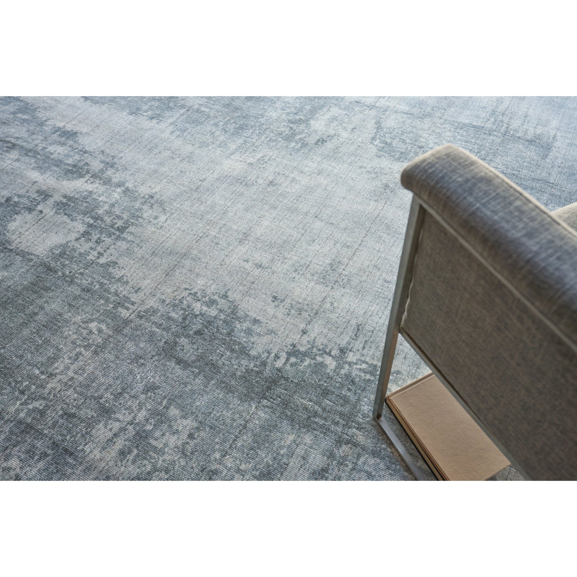 Stone Wash Gazni Rug by Exquisite Rugs. Made from wool, bamboo silk in a unique style.