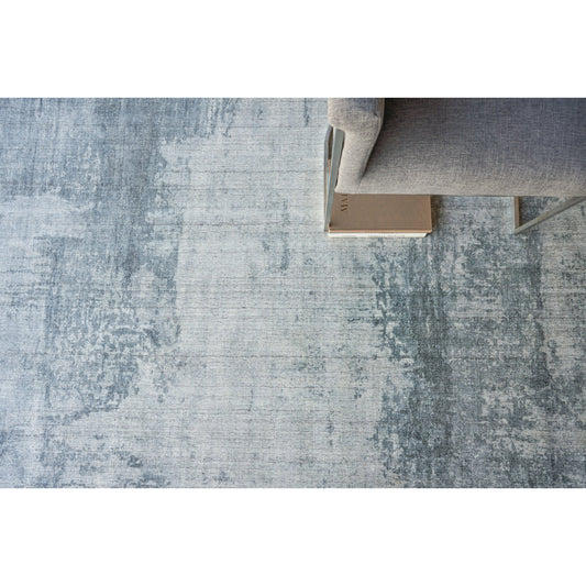 Stone Wash Gazni 4971 Rug by Exquisite Rugs in blue, gray. Made from new zealand wool and bamboo silk in a unique style.