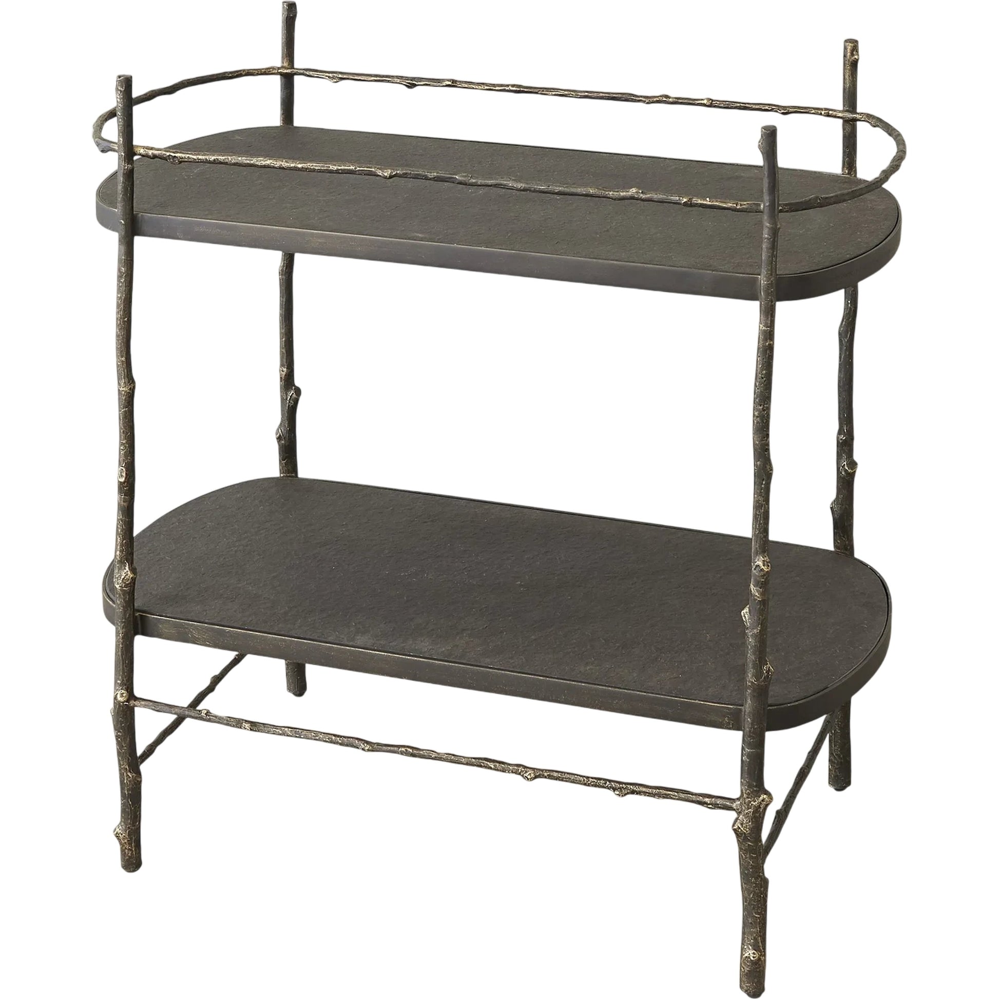 Grove Bar by Global Views in bronze. Made from cast iron, iron, granite in a eclectic & global style.