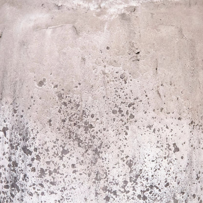 Distressed White Vase by Zentique in distressed grey wash. Made from terracotta in a rustic style.