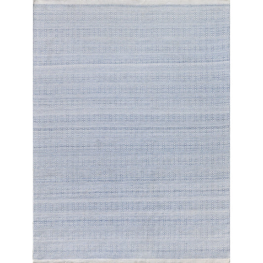 Echo 4979 Rug by Exquisite Rugs in light blue. Made from pet yarn in a unique style.
