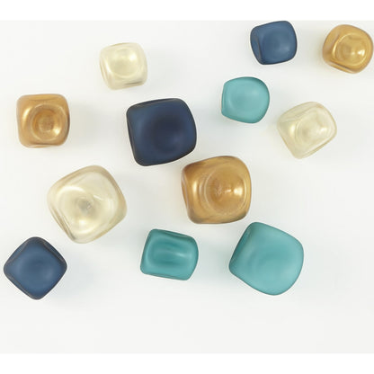 Wall Rocks by Global Views. Made from glass in a coastal style.