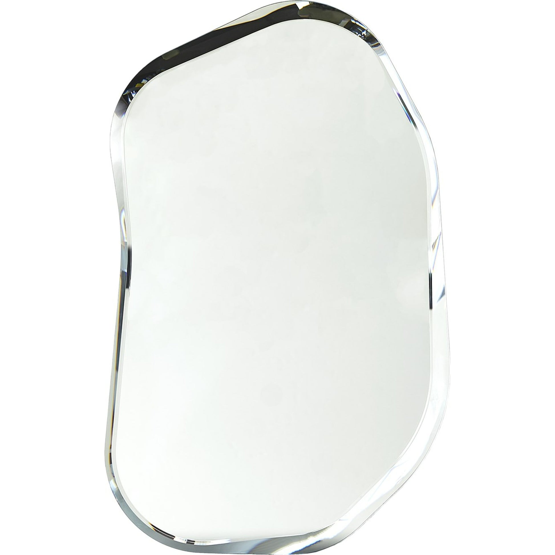 Bean Bevel Mirror by Global Views. Made from glass in a modern style.