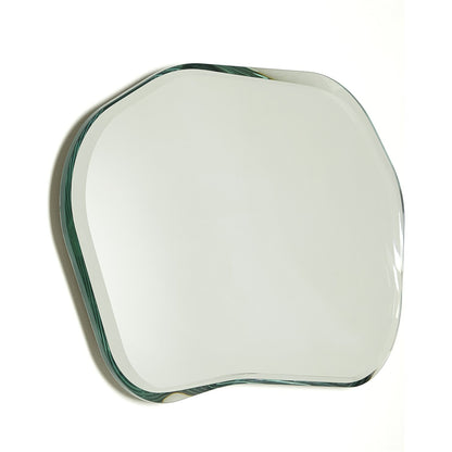Bean Bevel Mirror by Global Views. Made from glass in a modern style.