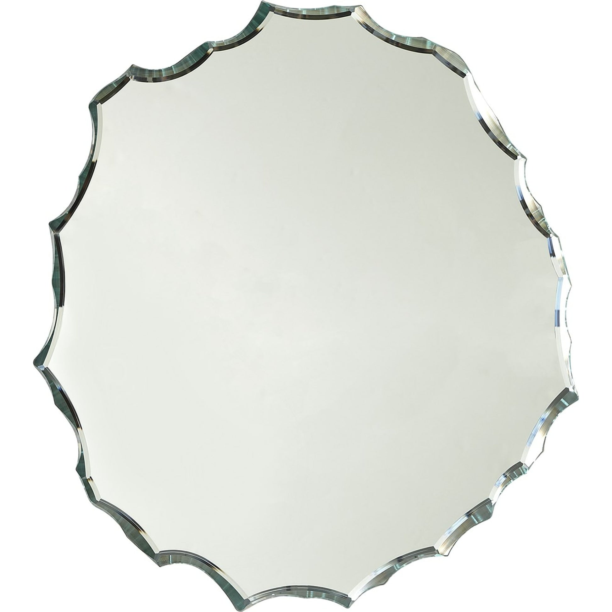Chiseled Mirror by Global Views. Made from glass in a eclectic & global style.