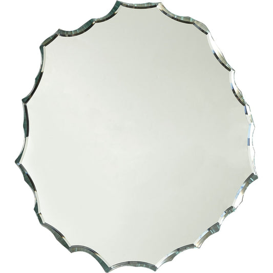 Chiseled Mirror by Global Views. Made from glass in a eclectic & global style.