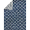 Navy, Ivory / 1' x 1'6"