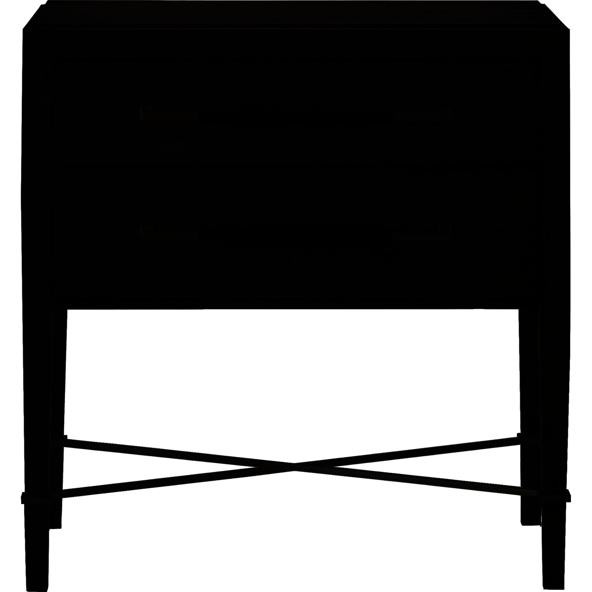 Verona Chanterelle Nightstand by Currey and Company in chanterelle, coffee, champagne. Made from mahogany, brass, iron in a transitional style.