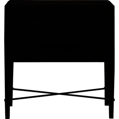 Verona Chanterelle Nightstand by Currey and Company in chanterelle, coffee, champagne. Made from mahogany, brass, iron in a transitional style.