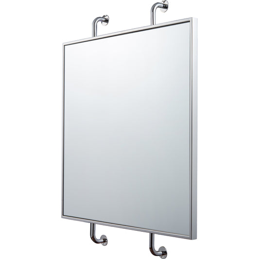 Tycho Pipe Mounted Wall Mirror by Varaluz. Made from unique in a modern style.